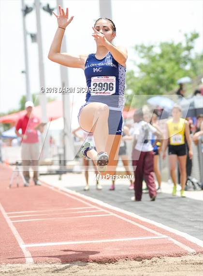 Thumbnail 2 in AIA Track & Field Preliminaries (Girls Long Jump D1/D2) photogallery.