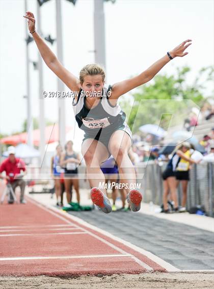 Thumbnail 2 in AIA Track & Field Preliminaries (Girls Long Jump D1/D2) photogallery.