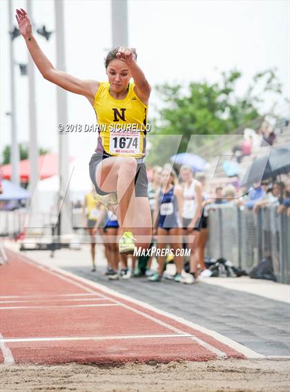 Thumbnail 2 in AIA Track & Field Preliminaries (Girls Long Jump D1/D2) photogallery.