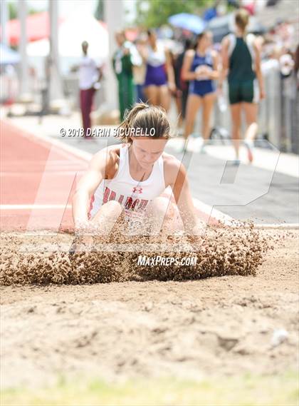 Thumbnail 3 in AIA Track & Field Preliminaries (Girls Long Jump D1/D2) photogallery.