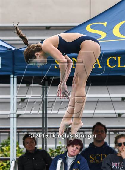 Thumbnail 1 in CIF CCS Girls Diving Championships photogallery.