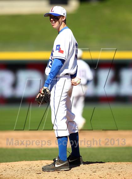 Thumbnail 1 in Leander vs. Carroll (Rock Hardball Classic) photogallery.
