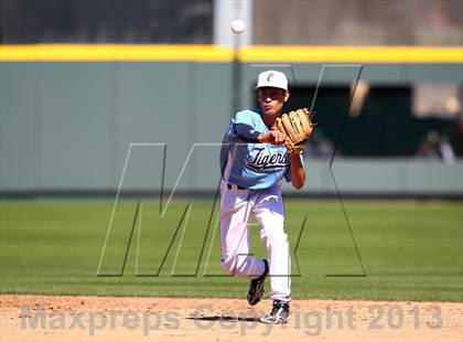 Thumbnail 1 in Leander vs. Carroll (Rock Hardball Classic) photogallery.