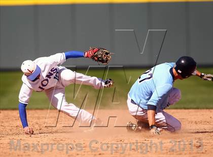 Thumbnail 3 in Leander vs. Carroll (Rock Hardball Classic) photogallery.