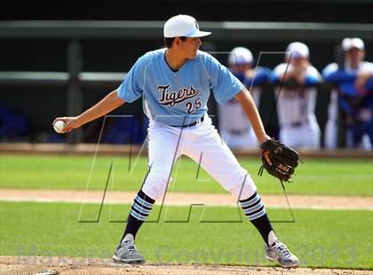 Thumbnail 1 in Leander vs. Carroll (Rock Hardball Classic) photogallery.