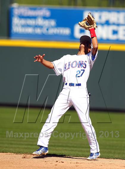 Thumbnail 1 in Leander vs. Carroll (Rock Hardball Classic) photogallery.