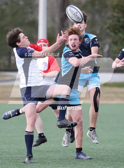 Thumbnail 2 in Greer vs Oceanside Collegiate Academy (South Carolina State Championship) photogallery.