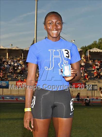 Thumbnail 3 in CIF State Track & Field Championships (Girls Awards) photogallery.