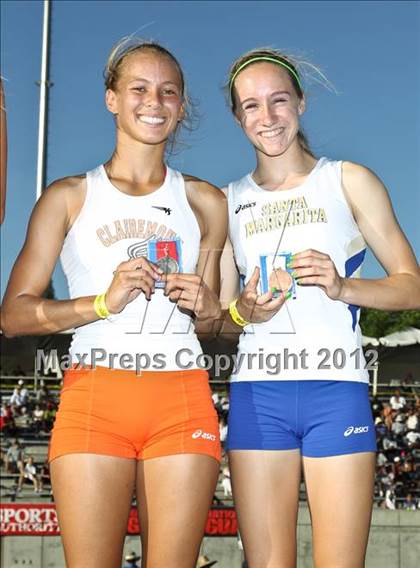 Thumbnail 1 in CIF State Track & Field Championships (Girls Awards) photogallery.