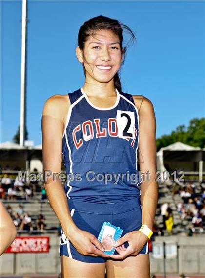 Thumbnail 3 in CIF State Track & Field Championships (Girls Awards) photogallery.