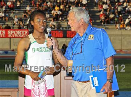 Thumbnail 2 in CIF State Track & Field Championships (Girls Awards) photogallery.