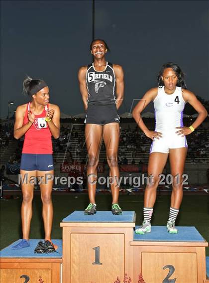 Thumbnail 2 in CIF State Track & Field Championships (Girls Awards) photogallery.