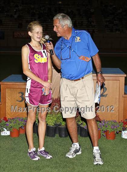 Thumbnail 2 in CIF State Track & Field Championships (Girls Awards) photogallery.