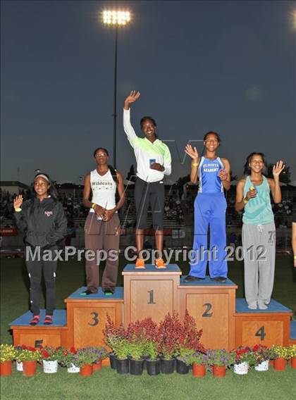 Thumbnail 1 in CIF State Track & Field Championships (Girls Awards) photogallery.