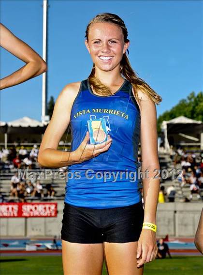 Thumbnail 2 in CIF State Track & Field Championships (Girls Awards) photogallery.