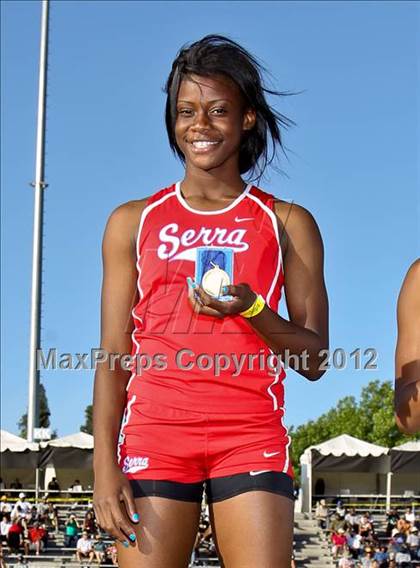 Thumbnail 1 in CIF State Track & Field Championships (Girls Awards) photogallery.