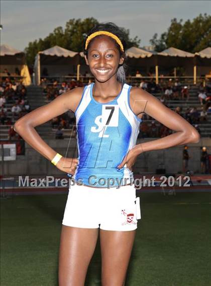 Thumbnail 3 in CIF State Track & Field Championships (Girls Awards) photogallery.