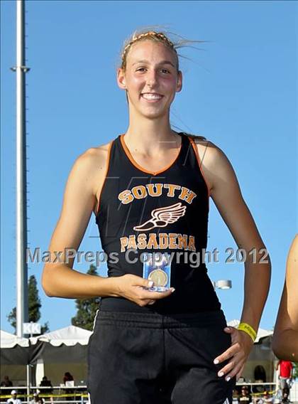 Thumbnail 2 in CIF State Track & Field Championships (Girls Awards) photogallery.