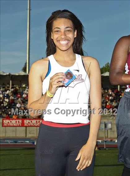 Thumbnail 3 in CIF State Track & Field Championships (Girls Awards) photogallery.