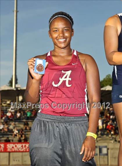 Thumbnail 2 in CIF State Track & Field Championships (Girls Awards) photogallery.