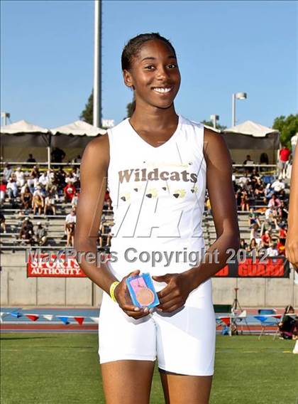 Thumbnail 2 in CIF State Track & Field Championships (Girls Awards) photogallery.