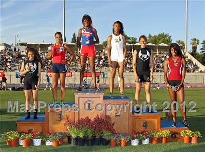 Thumbnail 2 in CIF State Track & Field Championships (Girls Awards) photogallery.
