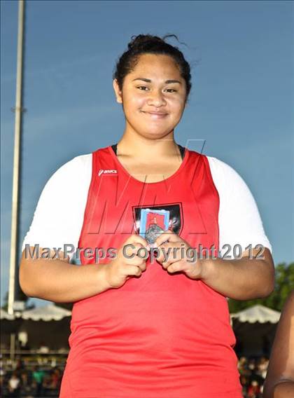 Thumbnail 3 in CIF State Track & Field Championships (Girls Awards) photogallery.