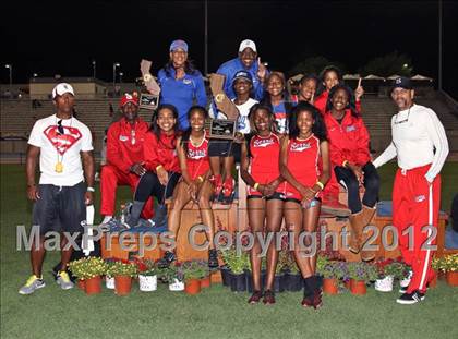 Thumbnail 1 in CIF State Track & Field Championships (Girls Awards) photogallery.