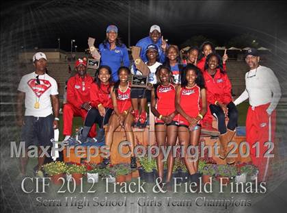 Thumbnail 3 in CIF State Track & Field Championships (Girls Awards) photogallery.