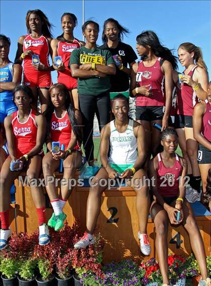 Thumbnail 2 in CIF State Track & Field Championships (Girls Awards) photogallery.
