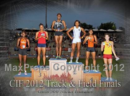 Thumbnail 1 in CIF State Track & Field Championships (Girls Awards) photogallery.