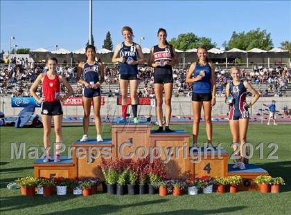 Thumbnail 1 in CIF State Track & Field Championships (Girls Awards) photogallery.
