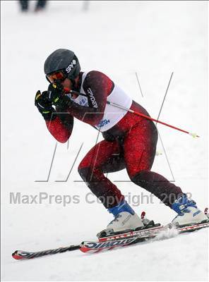 Thumbnail 3 in NYSPHSAA Boys Giant Slalom @ Whiteface (Finals) photogallery.