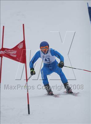 Thumbnail 2 in NYSPHSAA Boys Giant Slalom @ Whiteface (Finals) photogallery.