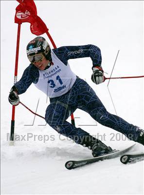 Thumbnail 3 in NYSPHSAA Boys Giant Slalom @ Whiteface (Finals) photogallery.