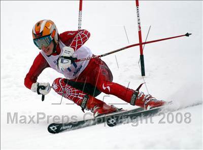 Thumbnail 2 in NYSPHSAA Boys Giant Slalom @ Whiteface (Finals) photogallery.