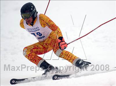 Thumbnail 3 in NYSPHSAA Boys Giant Slalom @ Whiteface (Finals) photogallery.