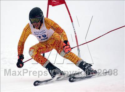 Thumbnail 2 in NYSPHSAA Boys Giant Slalom @ Whiteface (Finals) photogallery.
