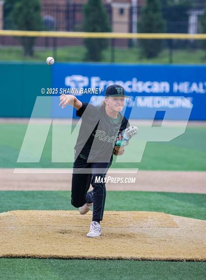 Thumbnail 3 in Westfield vs. Harrison IHSAA Class 4A Baseball Regional Championship photogallery.