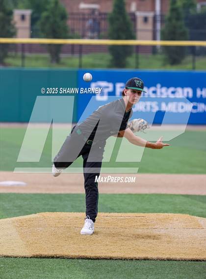 Thumbnail 2 in Westfield vs. Harrison IHSAA Class 4A Baseball Regional Championship photogallery.