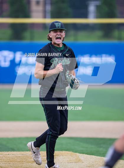 Thumbnail 1 in Westfield vs. Harrison IHSAA Class 4A Baseball Regional Championship photogallery.