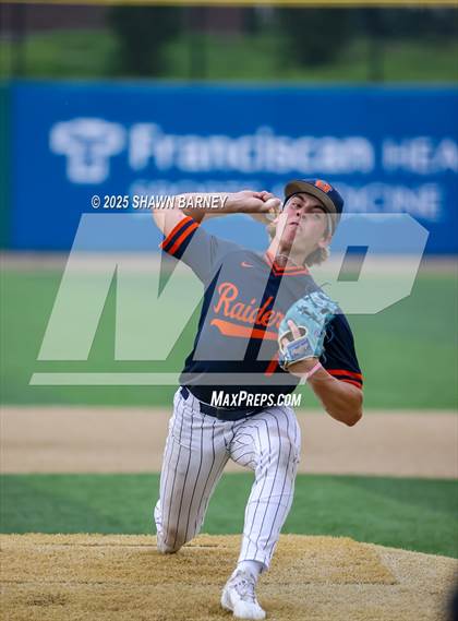 Thumbnail 1 in Westfield vs. Harrison IHSAA Class 4A Baseball Regional Championship photogallery.