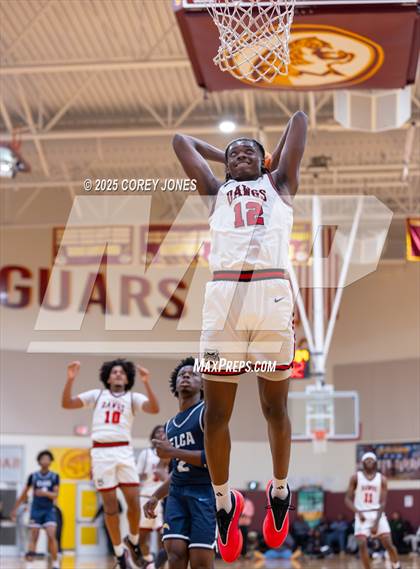 Thumbnail 2 in Eagle's Landing Christian Academy vs Tri-Cities (Hard In The Paint) photogallery.