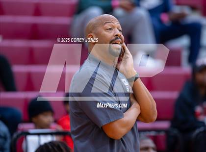 Thumbnail 3 in Eagle's Landing Christian Academy vs Tri-Cities (Hard In The Paint) photogallery.