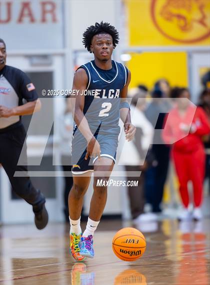 Thumbnail 1 in Eagle's Landing Christian Academy vs Tri-Cities (Hard In The Paint) photogallery.