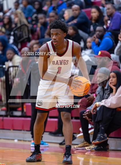 Thumbnail 1 in Eagle's Landing Christian Academy vs Tri-Cities (Hard In The Paint) photogallery.