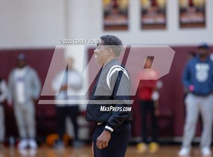 Thumbnail 1 in Eagle's Landing Christian Academy vs Tri-Cities (Hard In The Paint) photogallery.