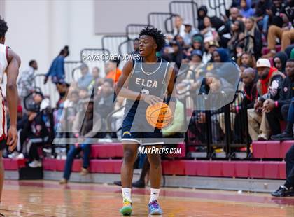 Thumbnail 1 in Eagle's Landing Christian Academy vs Tri-Cities (Hard In The Paint) photogallery.