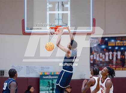 Thumbnail 1 in Eagle's Landing Christian Academy vs Tri-Cities (Hard In The Paint) photogallery.