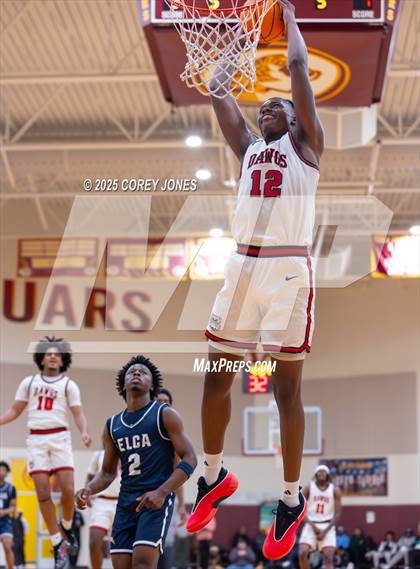Thumbnail 1 in Eagle's Landing Christian Academy vs Tri-Cities (Hard In The Paint) photogallery.